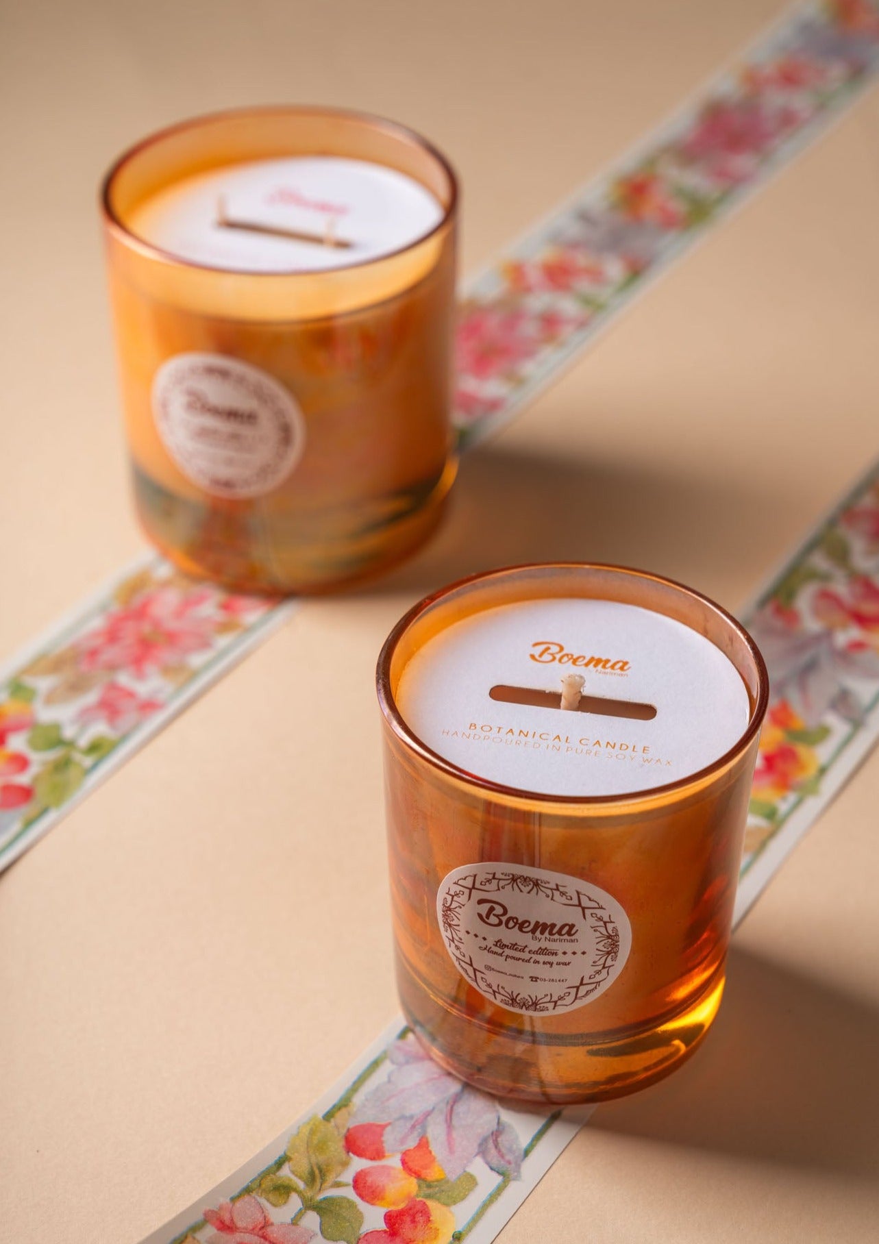 Boema Limited Edition Amber Candle